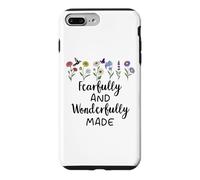 Custodia per iPhone 7 Plus/8 Plus Fearfully & Wonderfully Made Sign Bible Verse Psalm 139:14