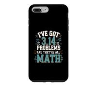 Custodia per iPhone 7 Plus/8 Plus Felice Pi Day Matematica Insegnante Matematica Irrazionale Pi Simbolo