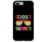 Custodia per iPhone 7 Plus/8 Plus Felice ultimo giorno di scuola insegnante scuola fuori per l'estate