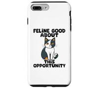 Custodia per iPhone 7 Plus/8 Plus Felino, buon amante dei gatti in cerca di lavoro