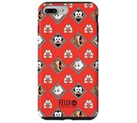 Custodia per iPhone 7 Plus/8 Plus Felix the Cat Lunar New Year Triangle All Over Print
