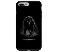 Custodia per iPhone 7 Plus/8 Plus Fenrir - Ragnarok vichingo norvegese il lupo