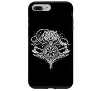 Custodia per iPhone 7 Plus/8 Plus Fenrir Wolf Odin Rune Fenrirwolf Guerriero vichingo Valhalla