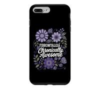 Custodia per iPhone 7 Plus/8 Plus Fibromialgia cronicamente impressionante floreale dolore cronico design