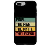 Custodia per iPhone 7 Plus/8 Plus Fidel L'uomo Il mito La leggenda Divertente Citazione Personalizzata