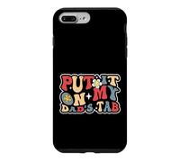 Custodia per iPhone 7 Plus/8 Plus Figlia viziata divertente dicendo messo sulla scheda di mio padre