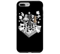 Custodia per iPhone 7 Plus/8 Plus Figure di battaglia di scacchi Chessman Scacco matto Scacchi