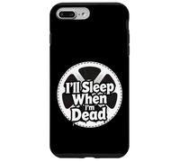 Custodia per iPhone 7 Plus/8 Plus Filmmaker Editor Horror Movie I'll Sleep When I'm Dead