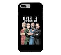 Custodia per iPhone 7 Plus/8 Plus Filosofia divertente non credere a tutto filosofo