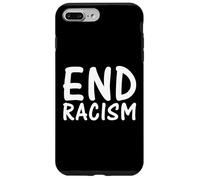 Custodia per iPhone 7 Plus/8 Plus FINE RACISMO Dibattito Presidenziale Disuguaglianza razziale Diritto Umano