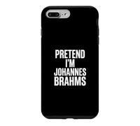 Custodia per iPhone 7 Plus/8 Plus Fingere di essere Johannes Brahms