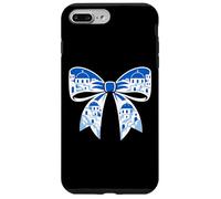 Custodia per iPhone 7 Plus/8 Plus Fiocco vacanze blu bianco per viaggi d'estate