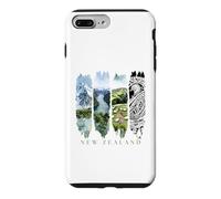 Custodia per iPhone 7 Plus/8 Plus Fiordi, pecore e cultura maori - Vacanze Nuova Zelanda