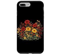 Custodia per iPhone 7 Plus/8 Plus Fiori di campo autunnali giardino floreale rustico botanico fiorito