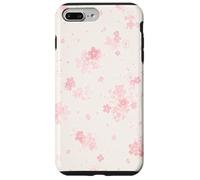 Custodia per iPhone 7 Plus/8 Plus Fiori di ciliegio Sakura Floral Pattern Fiori Rosa