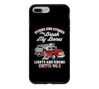 Custodia per iPhone 7 Plus/8 Plus Firefighter Lights And Sirens Excite Me Fire Truck Driver