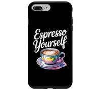 Custodia per iPhone 7 Plus/8 Plus First I Drink The Coffee Then I Do The Things