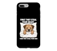 Custodia per iPhone 7 Plus/8 Plus First They Steal Your Heart - Border Terrier Amante Dog Mom