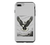 Custodia per iPhone 7 Plus/8 Plus Flaga Demone Strega Venti E Ali Selvatiche