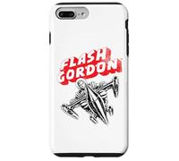 Custodia per iPhone 7 Plus/8 Plus Flash Gordon su razzo spaziale retrò fumetto