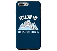 Custodia per iPhone 7 Plus/8 Plus Follow Me I Do Stupid Things Sci Polvere Divertente