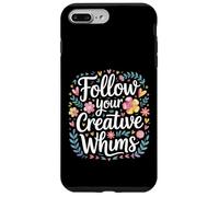 Custodia per iPhone 7 Plus/8 Plus Follow Your Creative Whims Artistic Potential Explore -