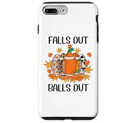 Custodia per iPhone 7 Plus/8 Plus Football Falls Out Balls Out Tis The Season Fall Football