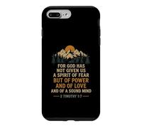 Custodia per iPhone 7 Plus/8 Plus "For God Has Not Given Us A Spirit Of Fear Verse