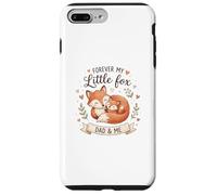 Custodia per iPhone 7 Plus/8 Plus Forever My Little Foxes - Papà & Me Cute Wildlife