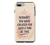 Custodia per iPhone 7 Plus/8 Plus Forse sei stato creato per un tale tempo Esther Verse