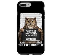 Custodia per iPhone 7 Plus/8 Plus Foto segnaletica Guilty of Knowing Too Much The Eyes Dont Lie