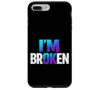 Custodia per iPhone 7 Plus/8 Plus Frase Emotiva sulla Vulnerabilità e Rottura