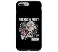 Custodia per iPhone 7 Plus/8 Plus Freedom First Safety Terzo John Adams Divertente 4 luglio