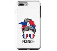 Custodia per iPhone 7 Plus/8 Plus French Girl French Heritage France Flag