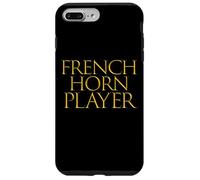 Custodia per iPhone 7 Plus/8 Plus French Horn Player Wind Brass Music Instrument - French Horn