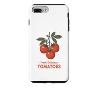 Custodia per iPhone 7 Plus/8 Plus Fresh Delicious Tomatoes Vintage Garden Lover Farmer Market