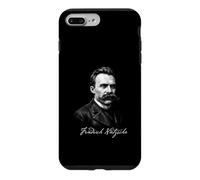 Custodia per iPhone 7 Plus/8 Plus Friedrich Nietzsche Philosopher Vintage Ritratto