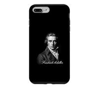Custodia per iPhone 7 Plus/8 Plus Friedrich Schiller Pensatore Poeta Drammaturgo Tedesco