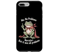 Custodia per iPhone 7 Plus/8 Plus Frog Meme Me No Problemo It Was All Problemo Funny Men Women
