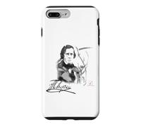 Custodia per iPhone 7 Plus/8 Plus Fryderyk Chopin Inchiostro Ritratto Firma Juliart Pianoforte