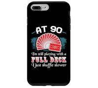 Custodia per iPhone 7 Plus/8 Plus Full Deck Compleanno Camicie 90° Compleanno Novant'anni