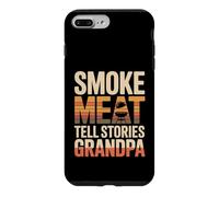 Custodia per iPhone 7 Plus/8 Plus Fumo Carne Raccontare Storie Nonno BBQ Grilling