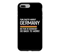 Custodia per iPhone 7 Plus/8 Plus Fun Facts about Germany no fun in Germania go back to work