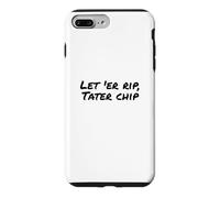 Custodia per iPhone 7 Plus/8 Plus Fun Let 'Er Rip Tater Chip Humor Design