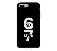Custodia per iPhone 7 Plus/8 Plus Fun Six Seven 6 7 Progettazione di meme 6 7