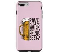 Custodia per iPhone 7 Plus/8 Plus Funny Bar Alcohol Drinking Party Beer Brew Craft Cerveza