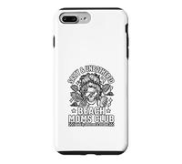 Custodia per iPhone 7 Plus/8 Plus Funny Beach Mom Club Skeleton Salty and Unbothered