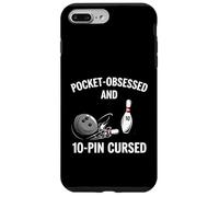Custodia per iPhone 7 Plus/8 Plus Funny Bowling Pocket Obsessed 10 Pin Cursed Bowler