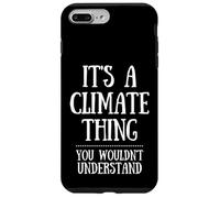 Custodia per iPhone 7 Plus/8 Plus Funny Climate Politics Activist Planet Future Progressive