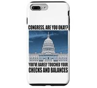 Custodia per iPhone 7 Plus/8 Plus Funny Congress US Capitol Politics Joke Washington DC Humor
